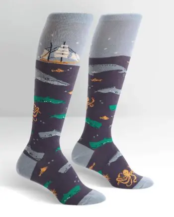 Sea Voyage women's novelty knee high socks