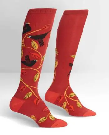 Darling Starlings women's knee high socks