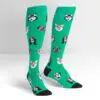 Dogs of Rock women's knee high socks