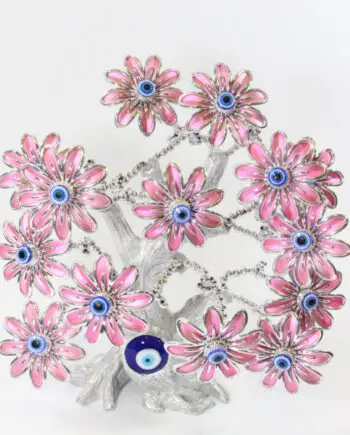 "Pink Daisy" Lucky Tree Flower Design