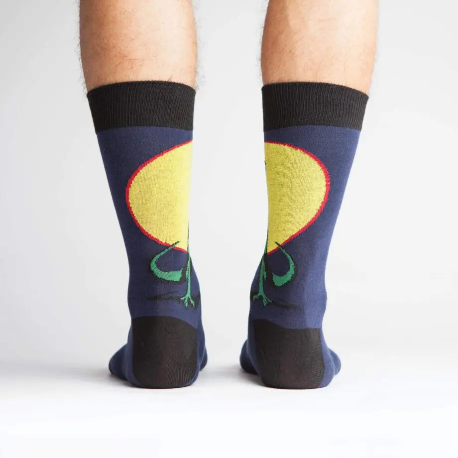 "T-Rex" Men's Novelty Crew Socks by Sock It To Me - Image 4