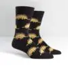 Tacosaurus Men's novelty crew socks