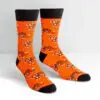 Tyger Tyger design men's novelty crew socks