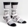 Foot Notes Men's novelty crew socks