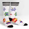 Kick It (soccer) men's crew socks