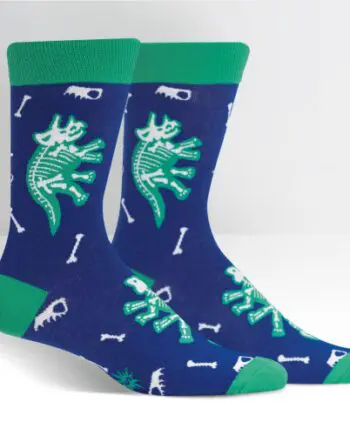 Arch-eology Men's novelty crew socks