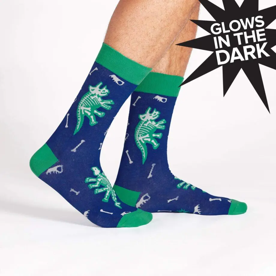 Arch-eology Men's novelty crew socks