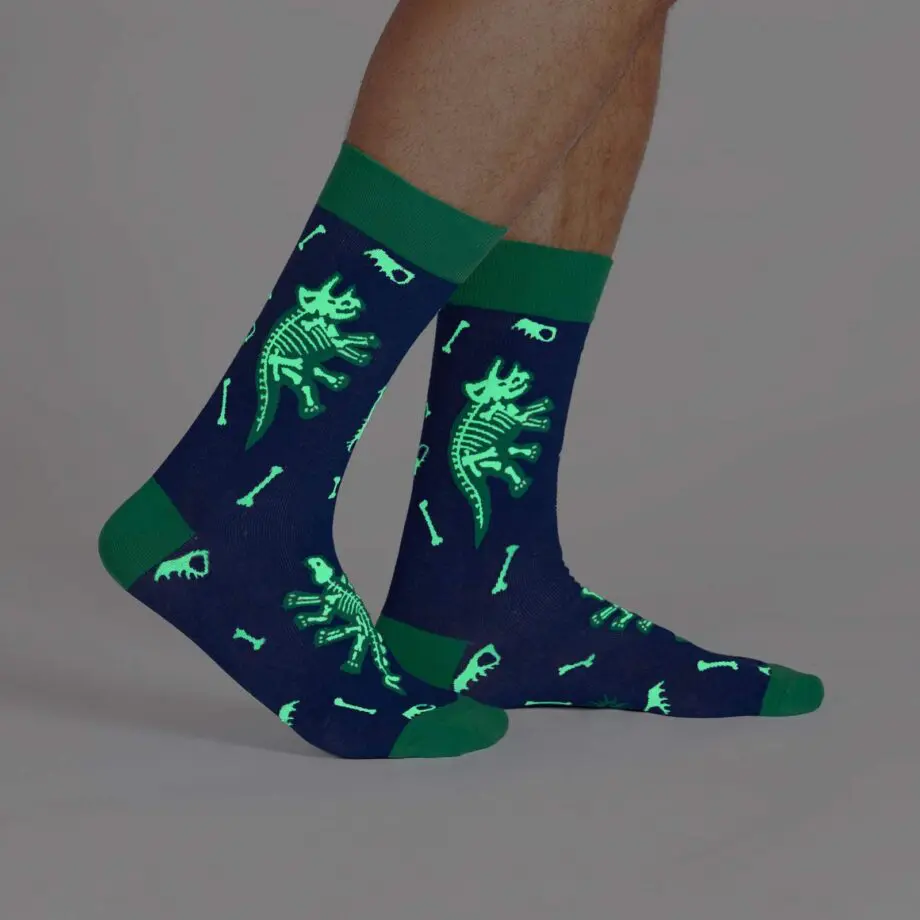 Arch-eology Men's novelty crew socks