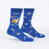 Top Banana design men's novelty crew socks