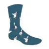 Spruced Up Goose Men's novelty crew socks