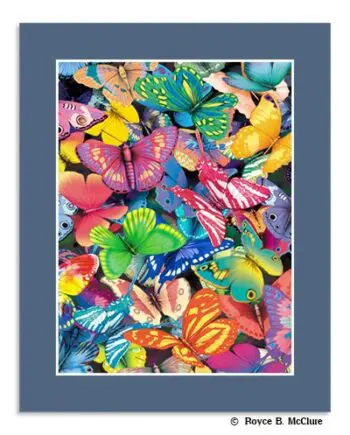 Butterfly Magic 3D Mini-poster