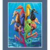 Seahorse mini-poster