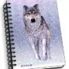 Snow Wolf Notebook