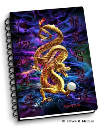 Golden Dragon Notebook