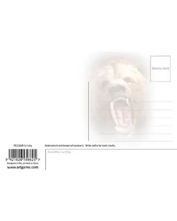 Grizzly 3D Postcard