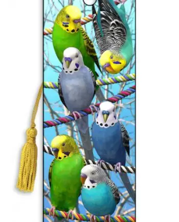 Budgies bookmark