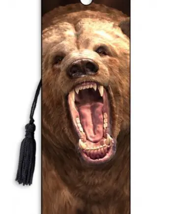 Grizzly Bear bookmark