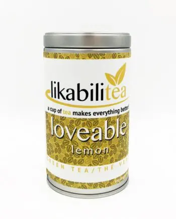 Likabilitea "Loveable Lemon" Loose Leaf Green Tea - 90g