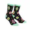 Just in Time design women's novelty crew socks