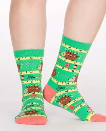 Sew Crafty women's novelty crew socks