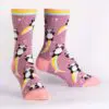 Pandacorn women's novelty crew socks