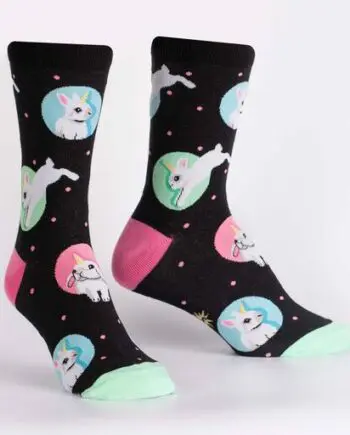 Hop To It Women's novelty crew socks