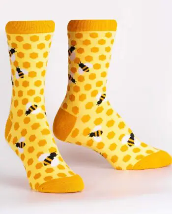 Bee's Knees women's novelty crew socks