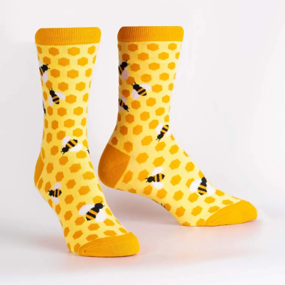 Bee's Knees women's novelty crew socks