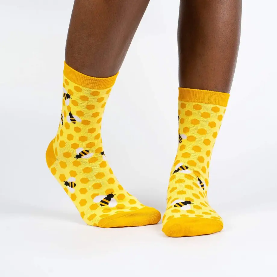 Bee's Knees women's novelty crew socks