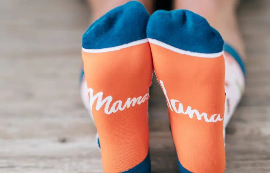 "Mama Llama" Unisex Novelty Crew Socks by Woven Pear