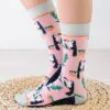 "Toucan Tango" Unisex Novelty Crew Socks by Woven Pear