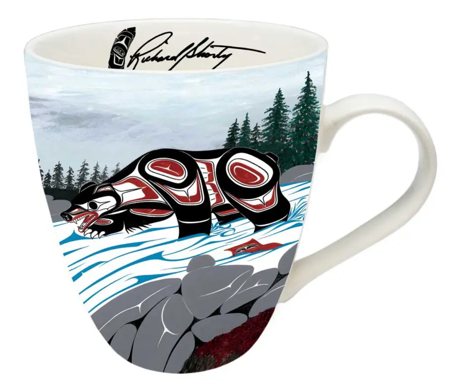 "Cycle of Life" 18 oz. Signature Mug by Artist Richard Shorty