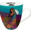 "Aurora Drummer" 18 oz. Signature Mug by Artist Betty Albert