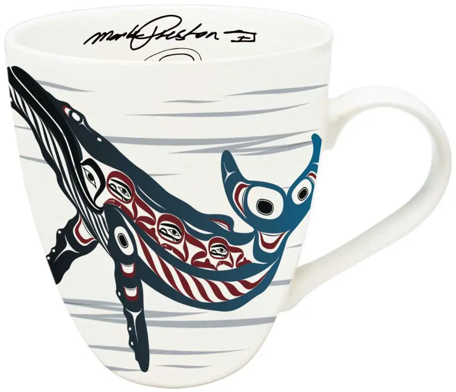 "Humpback Whale" 18 oz. Signature Mug by Artist Mark Preston