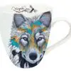 "Alpha" (Wolf) 18 oz. Signature Mug by Artist Micqaela Jones