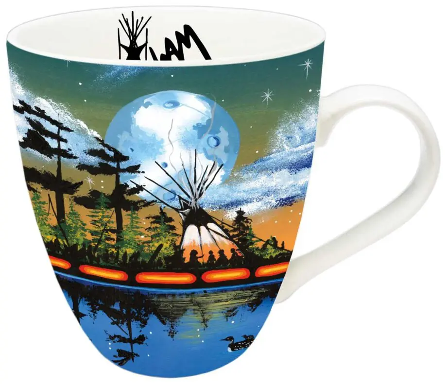 "Teachings" 18 oz. Signature Mug by Artist William Monague