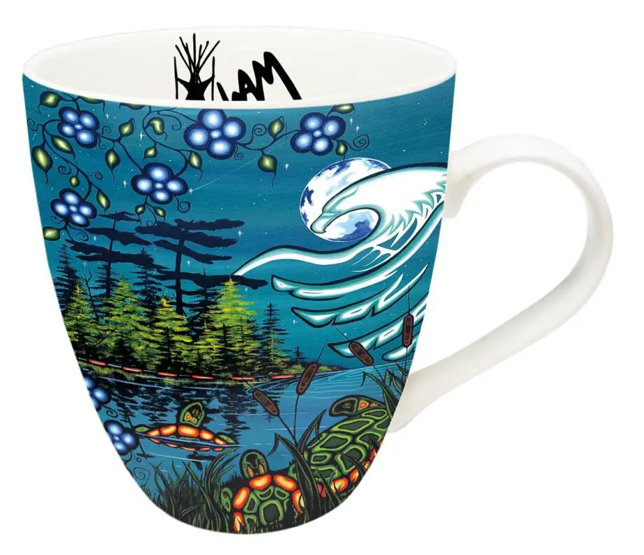 "Tranquility" 18 oz. Signature Mug by Artist William Monague