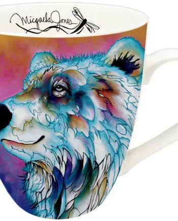 "Sunrise Tales" (Bear) 18 oz. Signature Mug by Artist Micqaela Jones