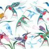 Garden of Hummingbirds Art Card POD2287