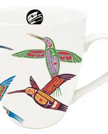 "Four Hummingbirds" 18 oz. Signature Mug by Artist Ben Houstie