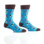 "Blue Jay" Men's Novelty Crew Socks by Yo Sox