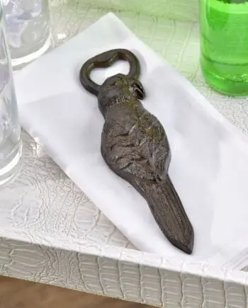 Cast Iron Parrot Design Bottle Opener