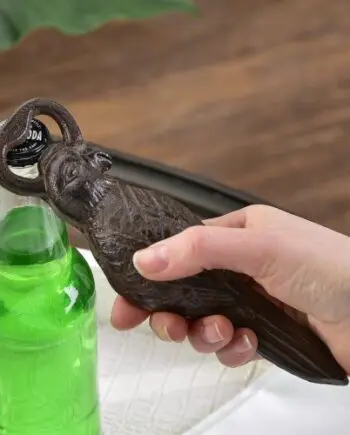 Cast Iron Parrot Design Bottle Opener