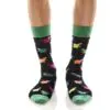 "Hangry Hippo" Men's Novelty Crew Socks by Yo Sox