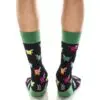 "Hangry Hippo" Men's Novelty Crew Socks by Yo Sox