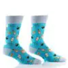 "Breakfast" Men's Novelty Crew Socks by Yo Sox