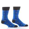 "Gone Fishing" Men's Novelty Crew Socks by Yo Sox