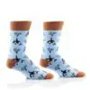 "Ocean Time (Orca)" Men's Novelty Crew Socks by Yo Sox