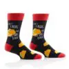 "Taco Lover" Men's Novelty Crew Socks by Yo Sox