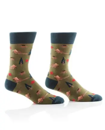 "On Duty" Men's Novelty Crew Socks by Yo Sox